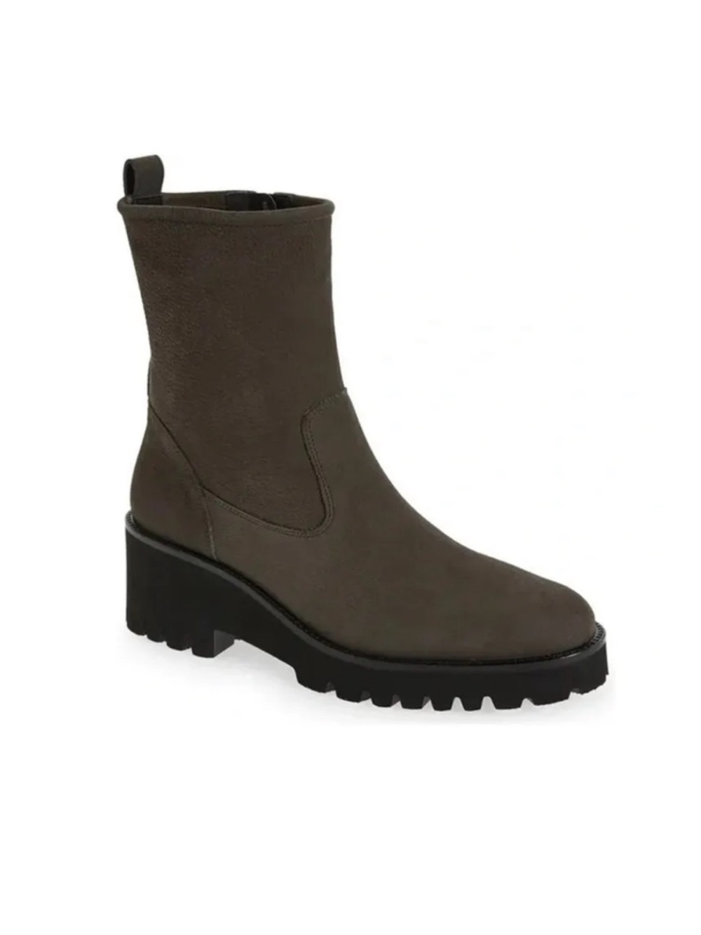 PAUL GREEN Newbury Bootie In
Iron Grained Leather size UK 6.5 US 9
